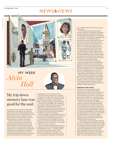 My trip down memory lane was good for the soul