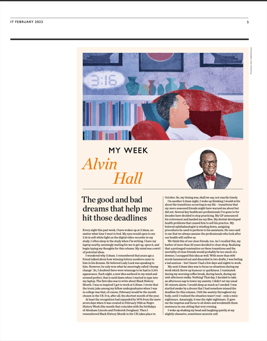 The train is coming, so it's time to focus on what's essential